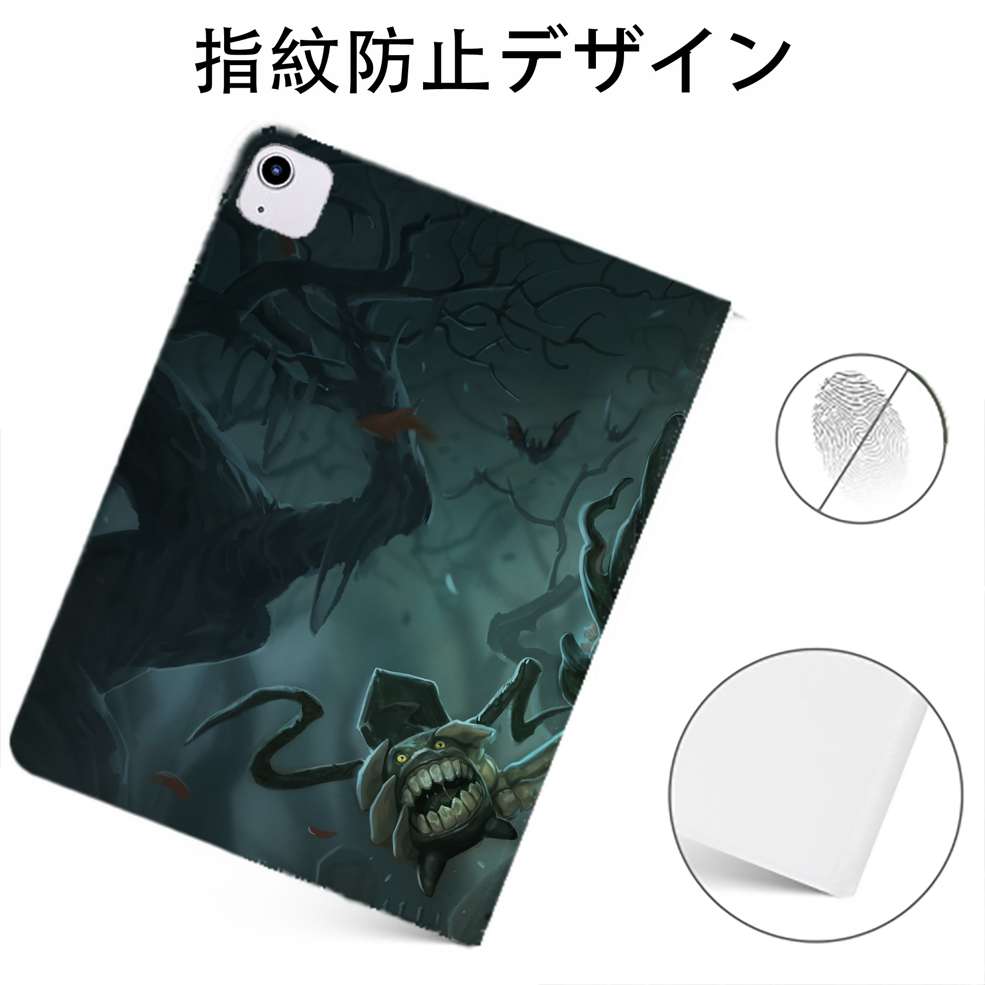 （画像用） リーグ・オブ・レジェンド League of Legends LOL IPadケース ペンホルダー付き ブックスタイルデザイン